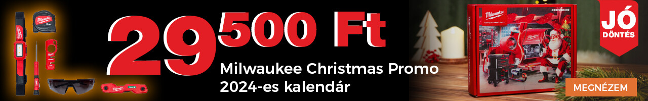 Milwaukee Christmas Promo 2024 szerszám készlet csik