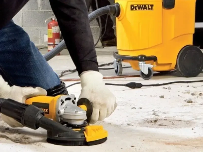 betoncsiszolás ipari porszívó