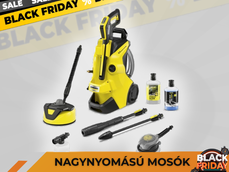 black friday magasnyomású mosó