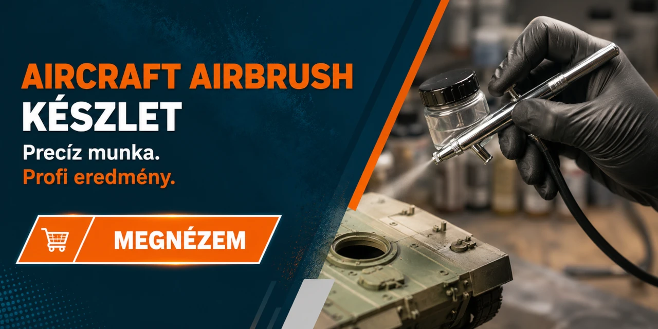 Aircraft AS Air-Brush festékszóró készlet