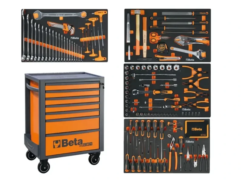 beta felszerelt szerszámos kocsi