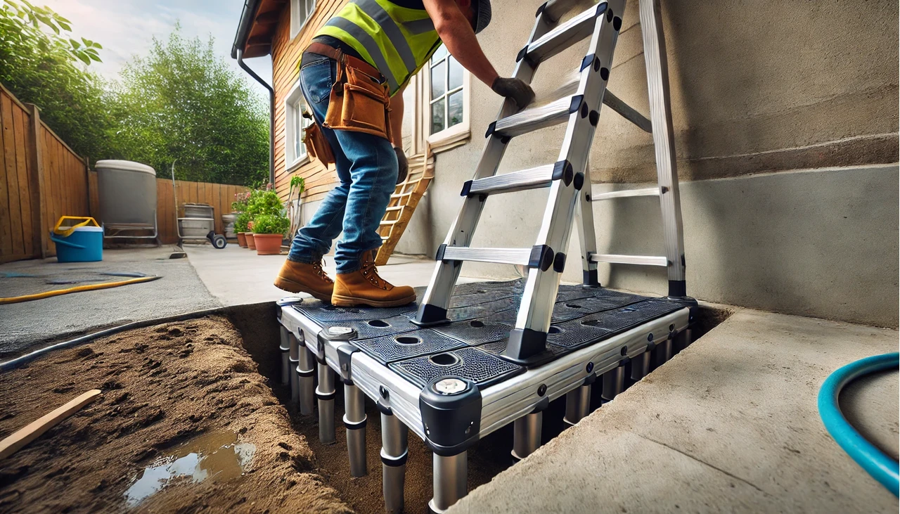 biztos alap a létrának