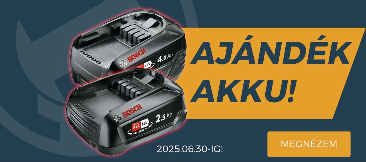Bosch PBA akku 202505 HU gomb pc