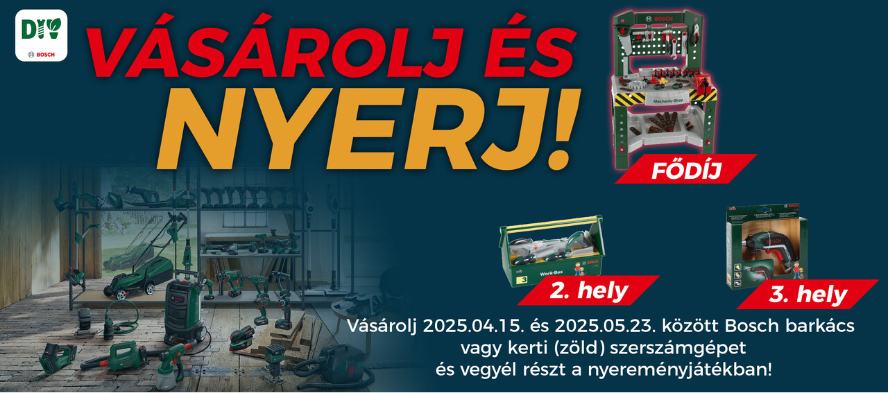 Bosch nyereményjáték 202504 Házgyár landolokep