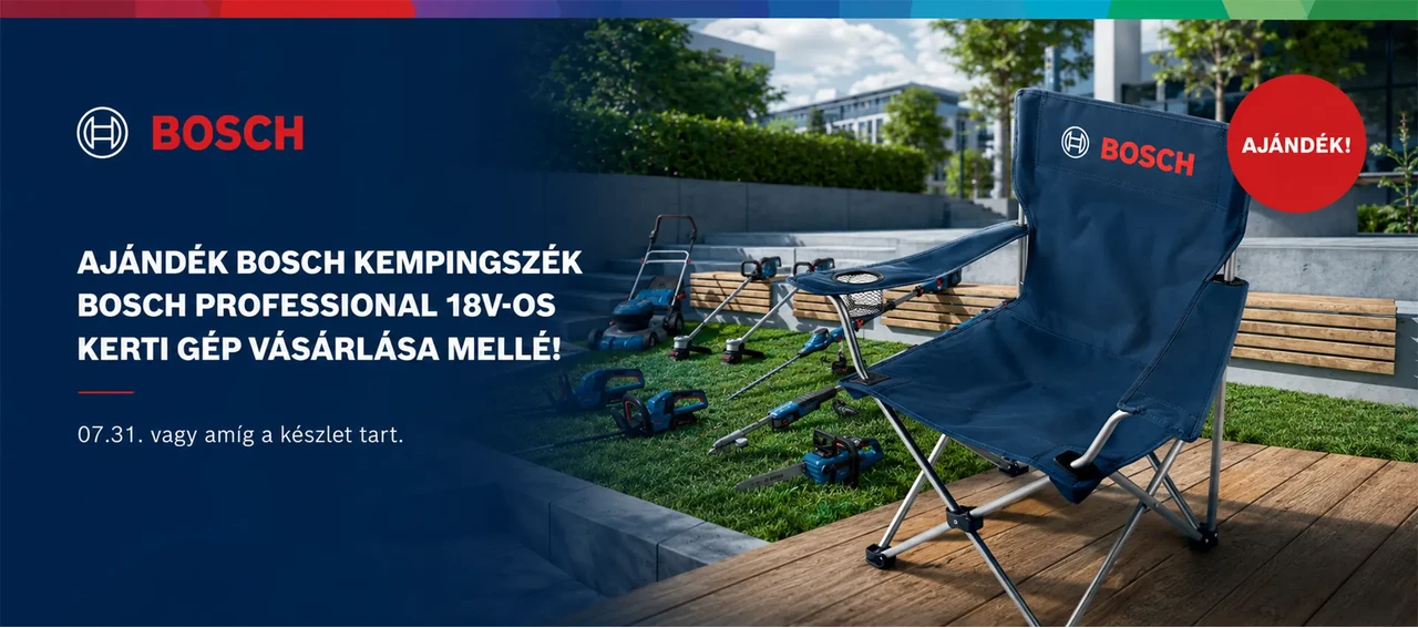 Ajándék Bosch kemping szék landolokep