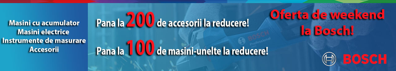 Bosch leárazás egész hétvégén! RO BANNER CSIK NOGOMB