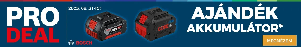 Bosch PRODEAL 18V HU T2 GÉP GOMB CSIK