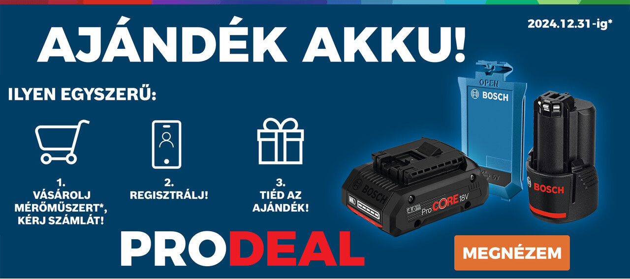 Bosch PRODEAL T3 gomb pc