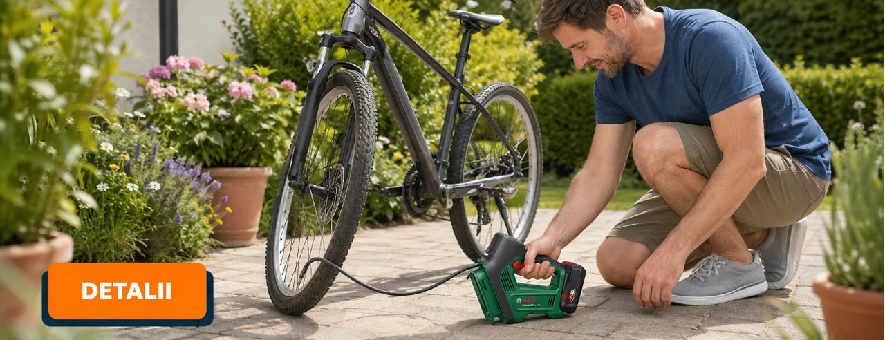 Bosch UniversalPump 18V pompa de aer cu acumulator