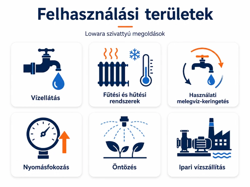 lowara felhasználási területei