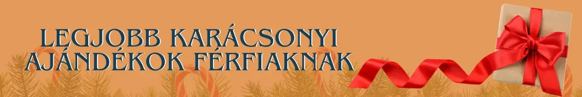 karácsonyi ajándékötletek férfiaknak