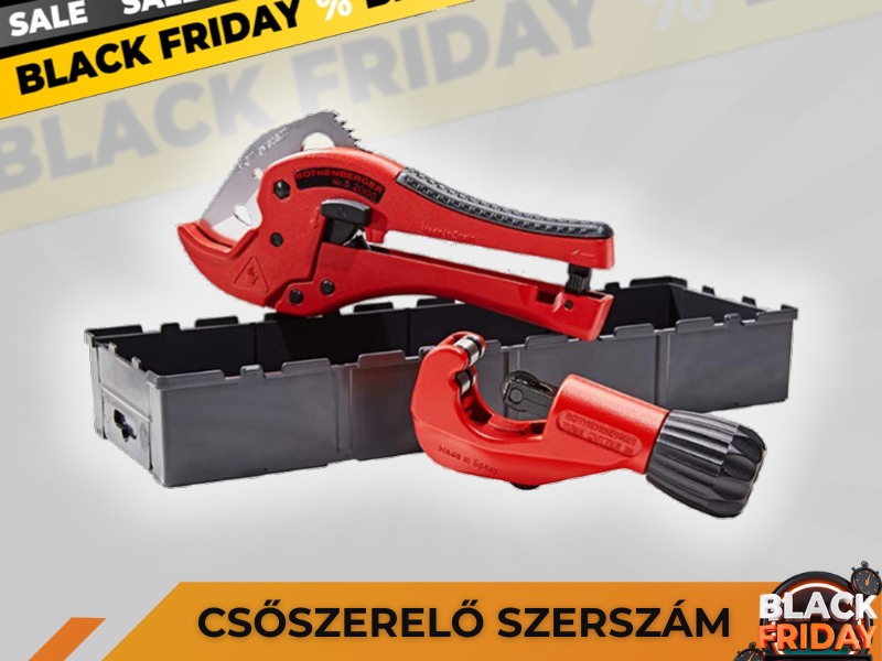 black friday csőszerelő szerszám