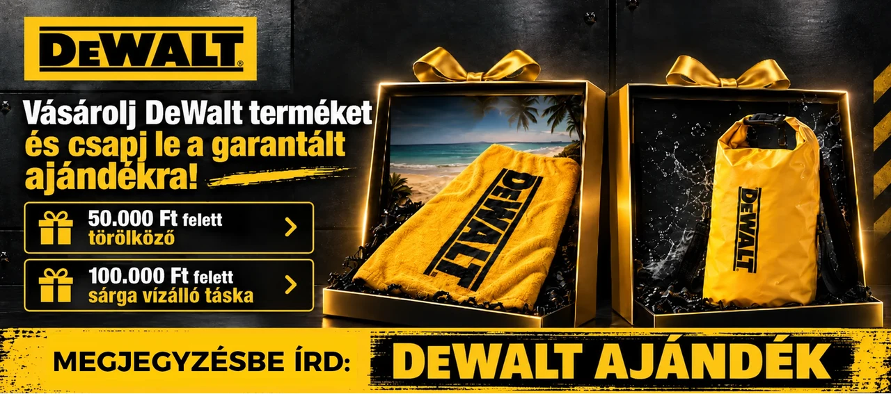 Dewalt ajándékok 202610 pc