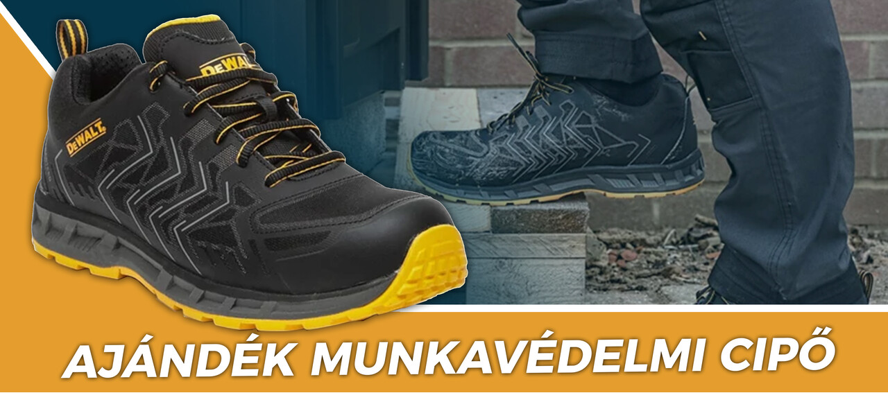 DeWALT ajándék cipő HU 202507 landolokep
