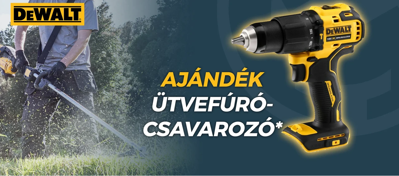 DeWALT AJÁNDÉK DCD709N-XJ 202505 HU landolokep pc
