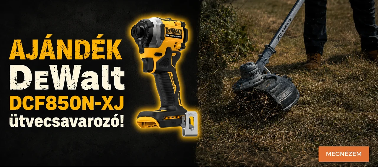 DeWalt DCF850N-XJ ütvecsavarozó 202605 HU GOMB