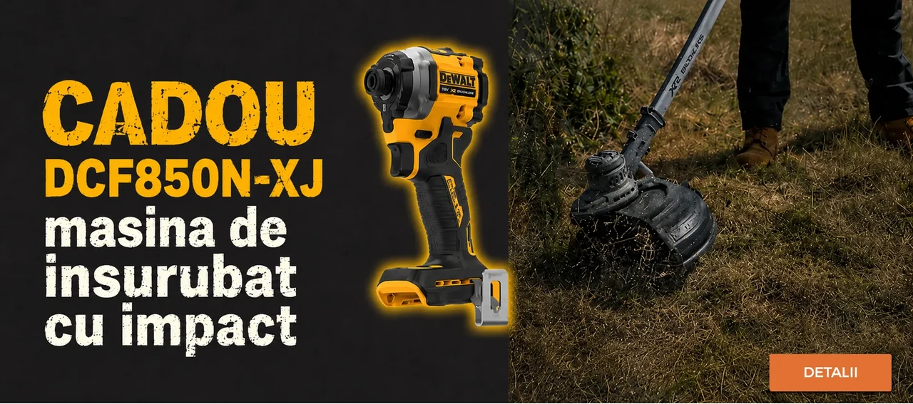 DeWalt DCF850N-XJ ütvecsavarozó 202605 RO GOMB PC