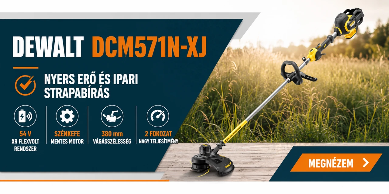 DeWalt DCM571N-XJ akkus fűkasza