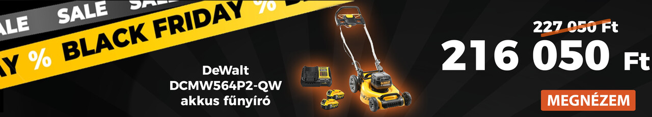 DeWalt DCMW564P2-QW akkus fűnyíró