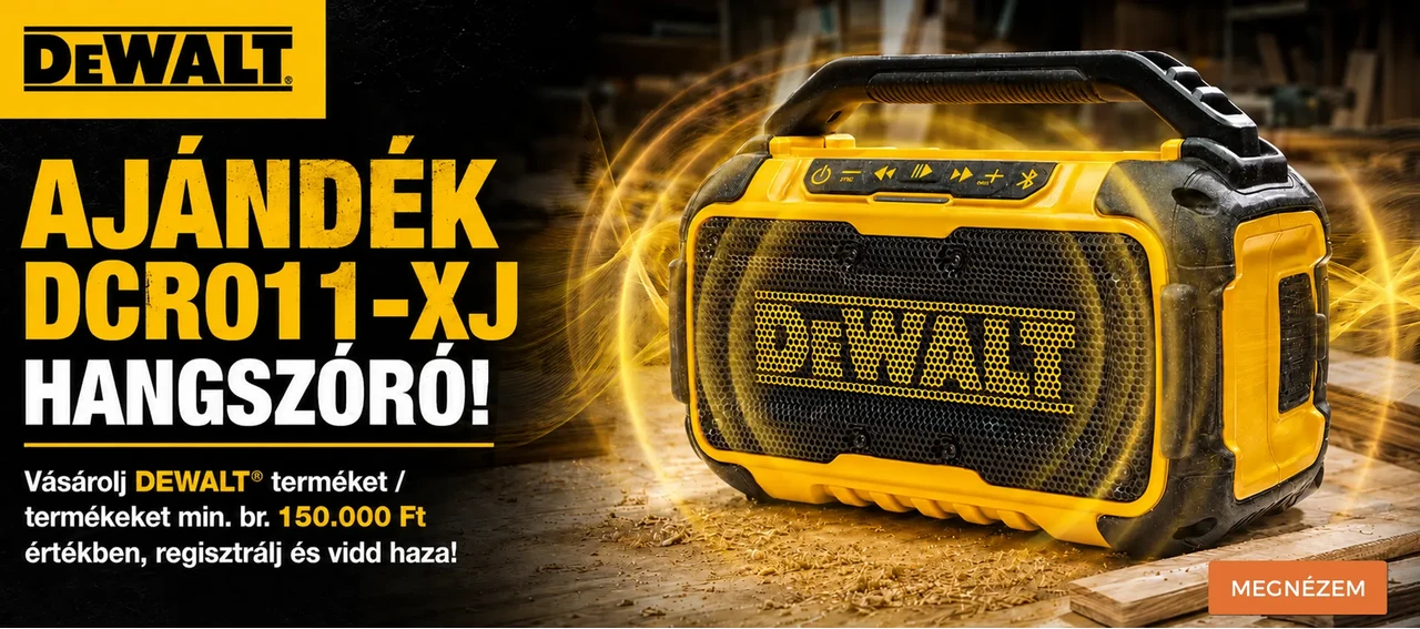 DEWALT® DCR011-XJ hangszóró 202608 HU BANNER