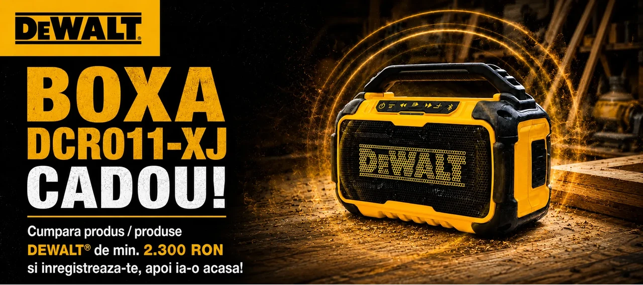 ajándék DEWALT® hangszóró (DCR011-XJ) 202608 RO landolokep