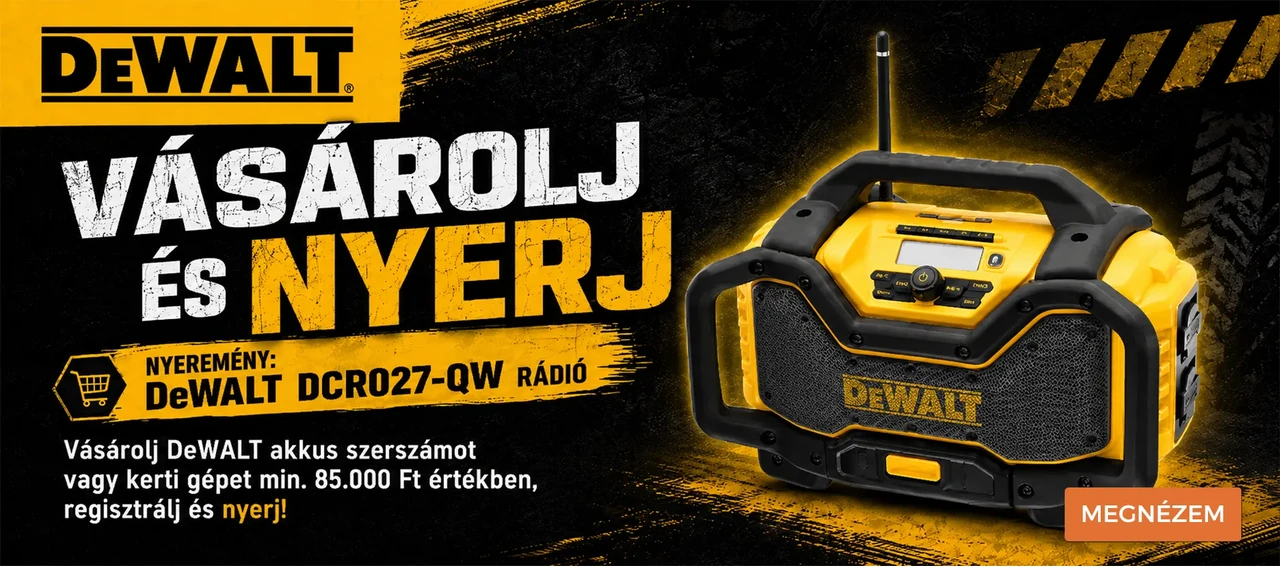 DeWalt nyereményjták 202607 HU