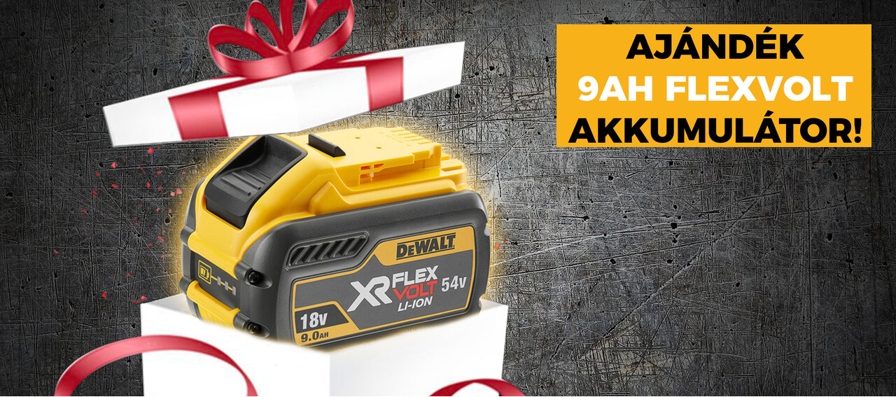 DeWALT ajándék akku HU 202409 landolo nogomb  pc