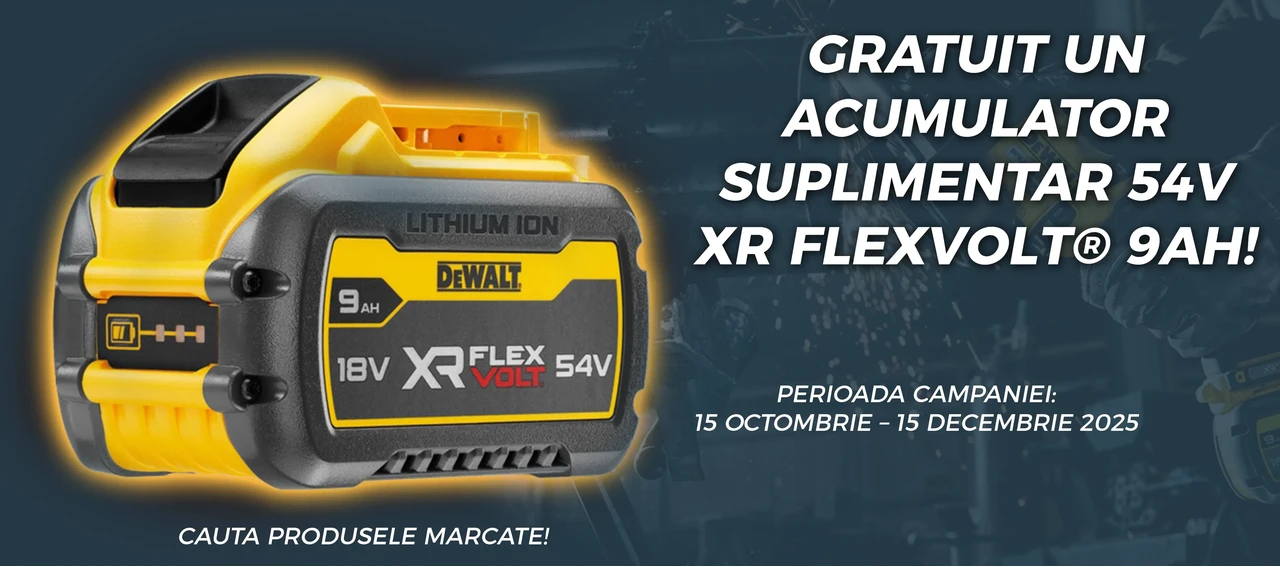 DeWALT 54V XR FLEXVOLT ajándék akku RO 202510 landolokep