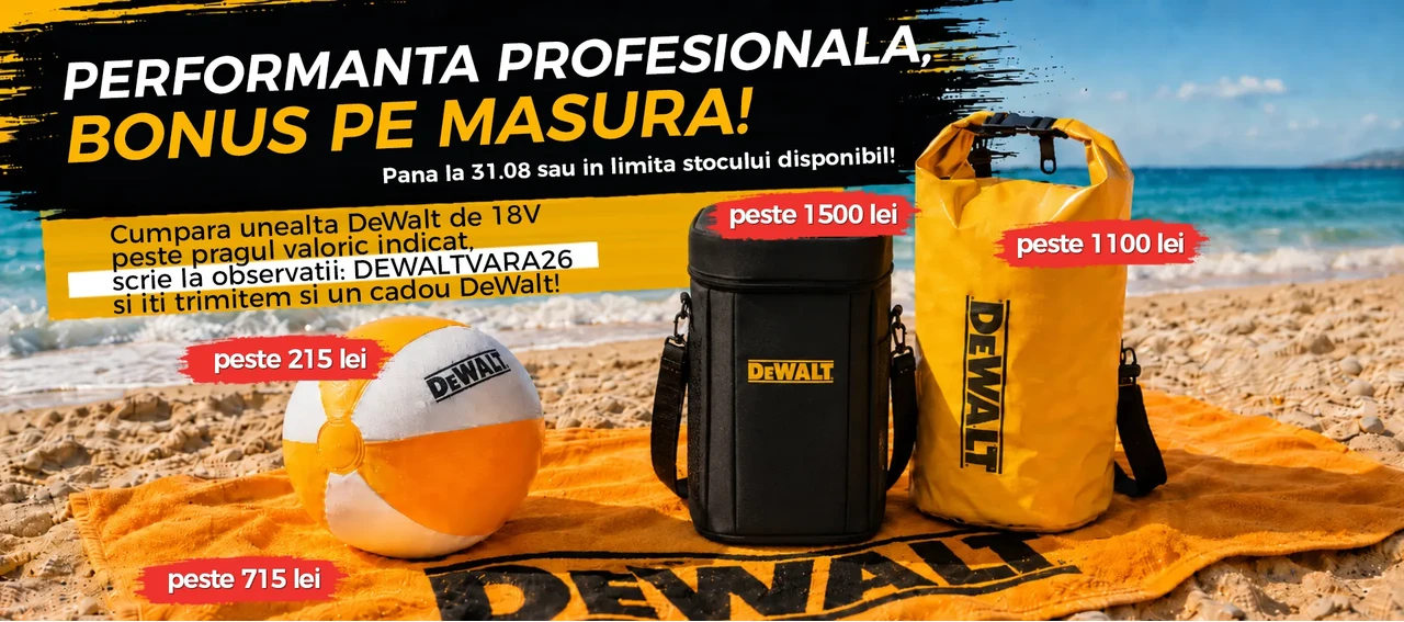 DEWALT RO Nyári Promóció 2026