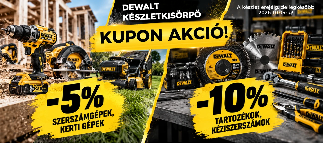 DEWALT KUPON 202610 HU PC