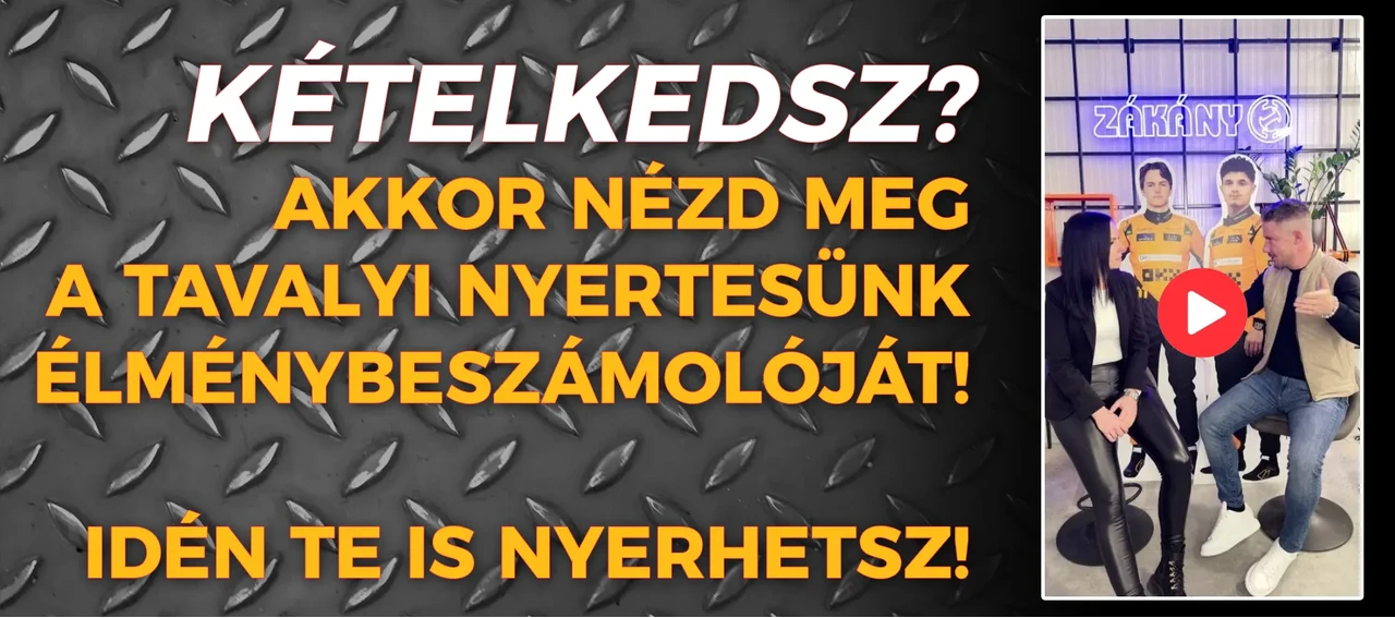 DEWALT x MCLAREN FORMULA 1 2025 NYERTES VIDEO