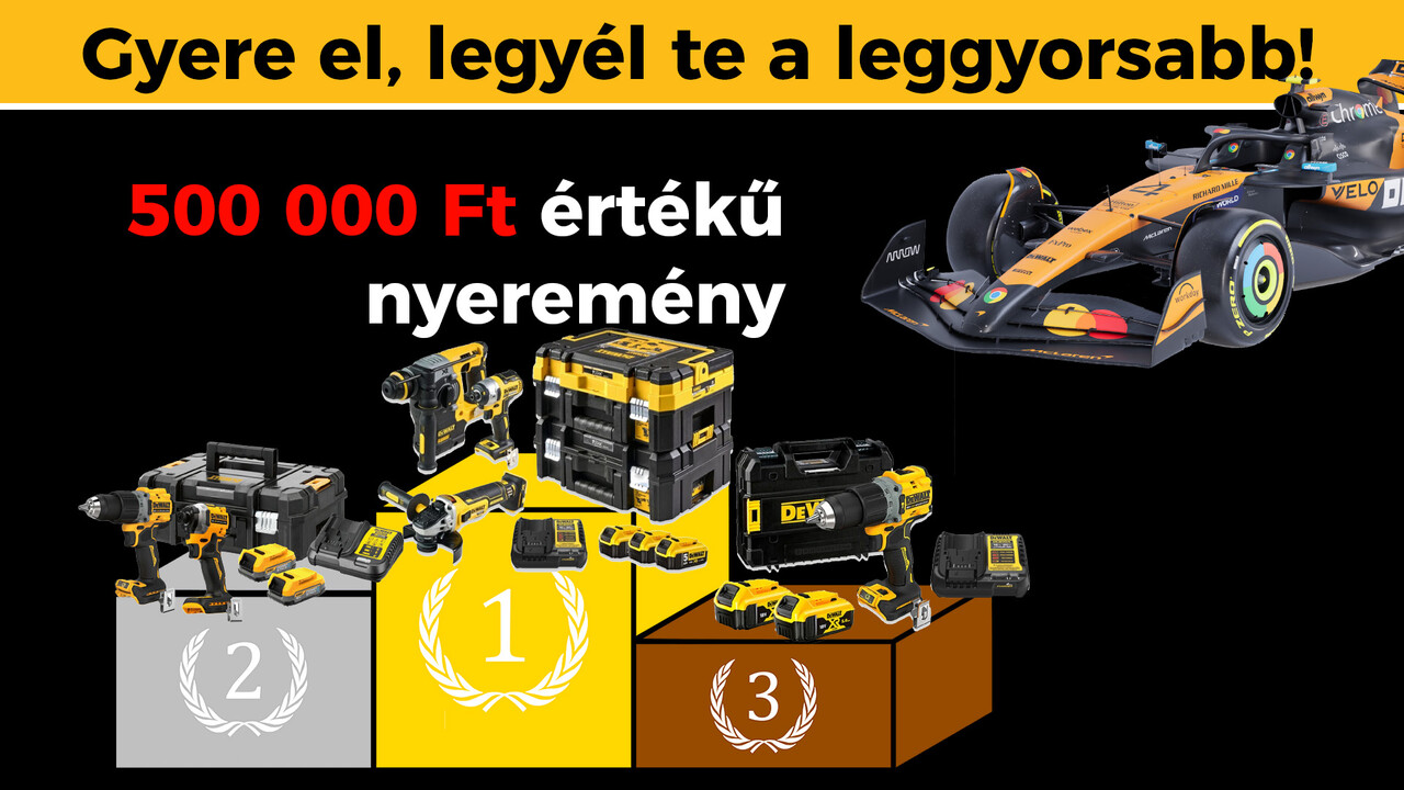 Dewalt X McLaren Házgyár 20250916 landolokep 2
