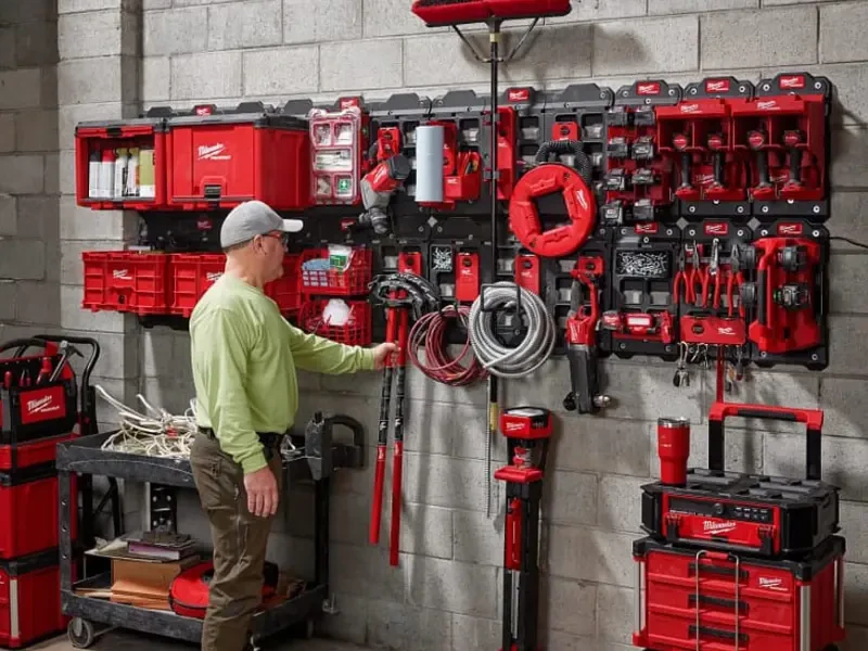 fali szerszámtároló