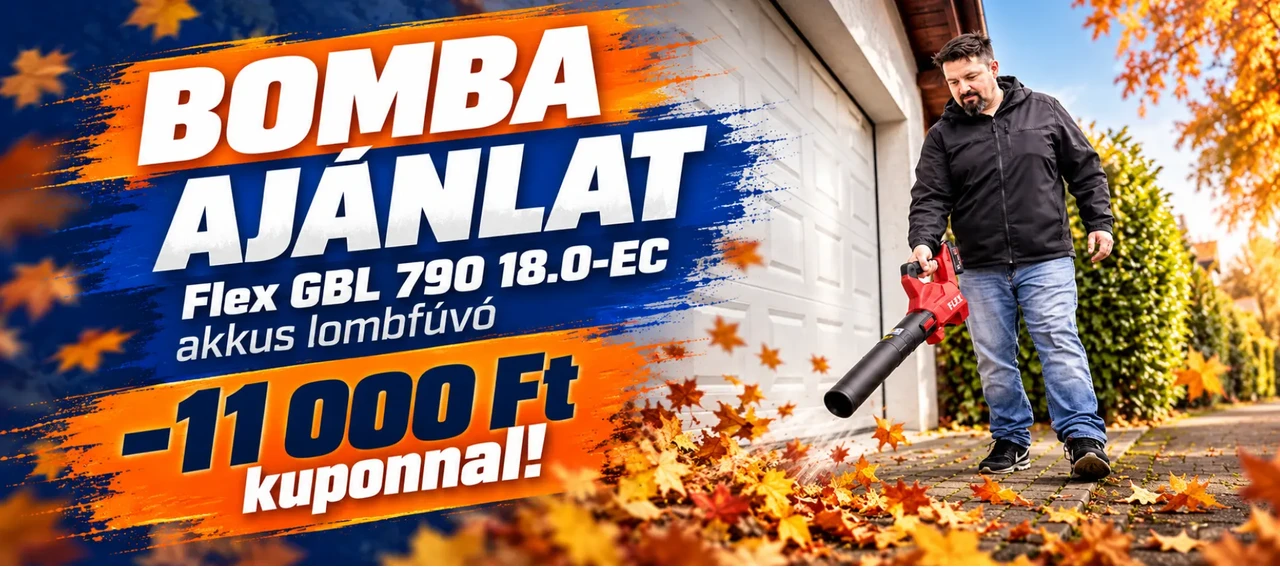 Flex GBL 790 akkus lombfúvó
