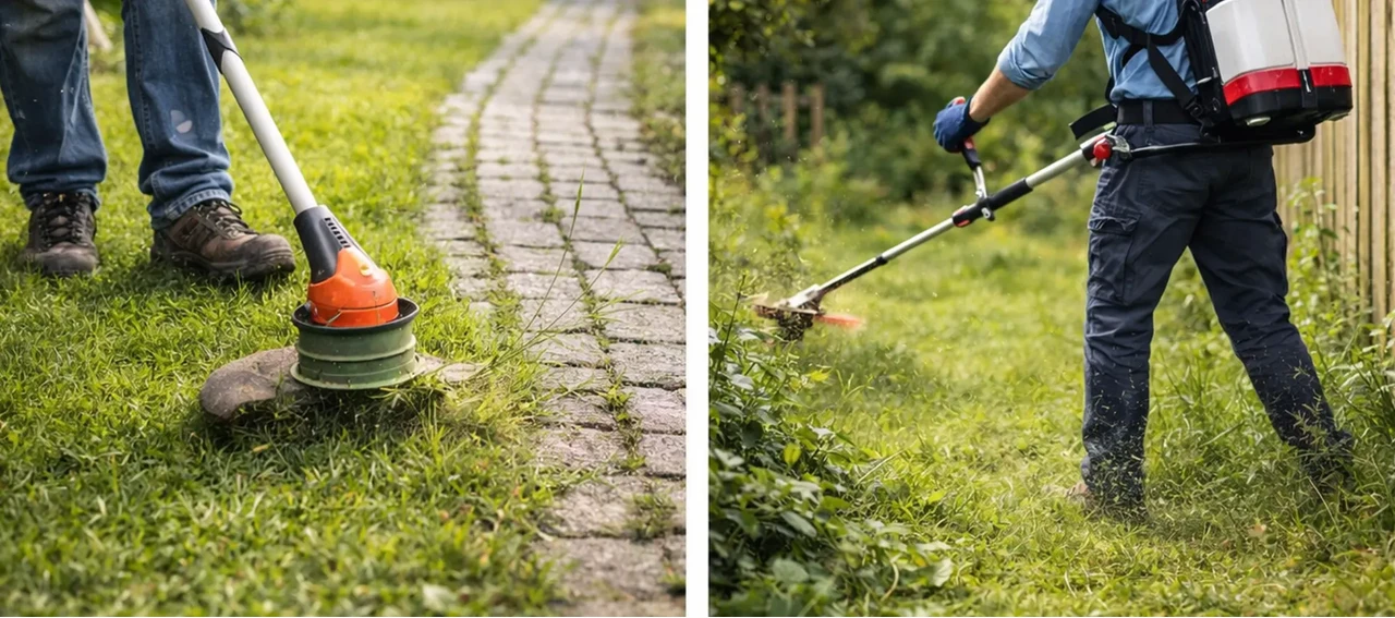 kerti banner fűkasza