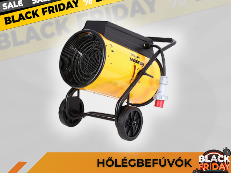 black friday hőlégbefúvók