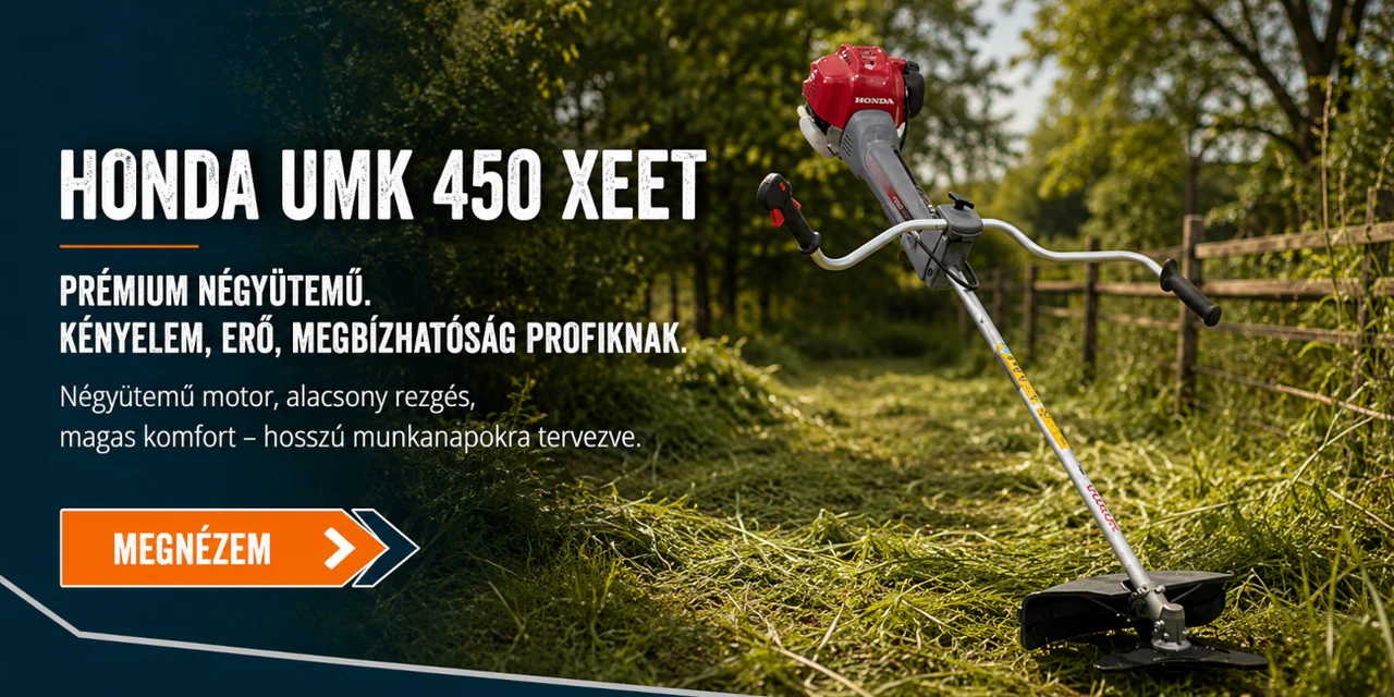 Honda UMK 450 XEET benzinmotoros fűkasza