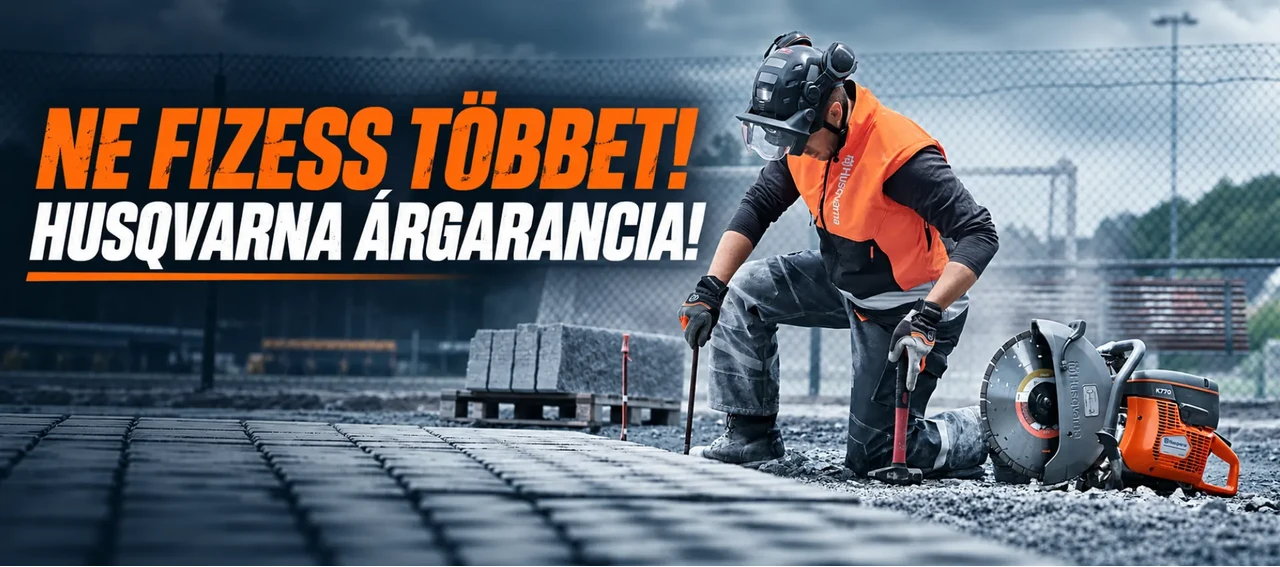 Husqvarna árgarancia 202609 landolokep