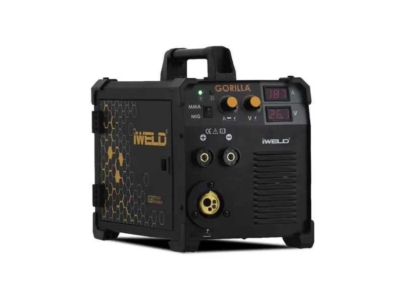 Iweld GORILLA POCKETMIG 195 ALUFLUX fogyóelektródás védőgázas inverteres hegesztő