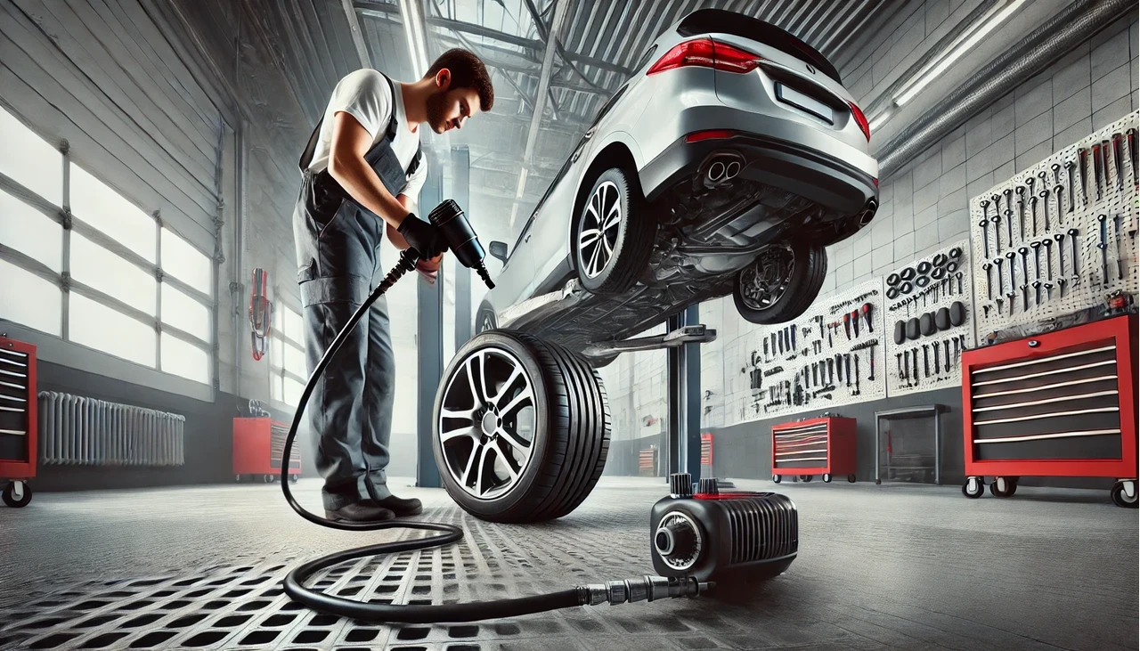 kerékcsere légkulccsal