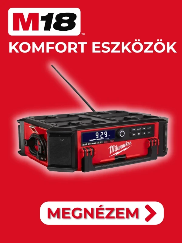 m18 komfort eszközök