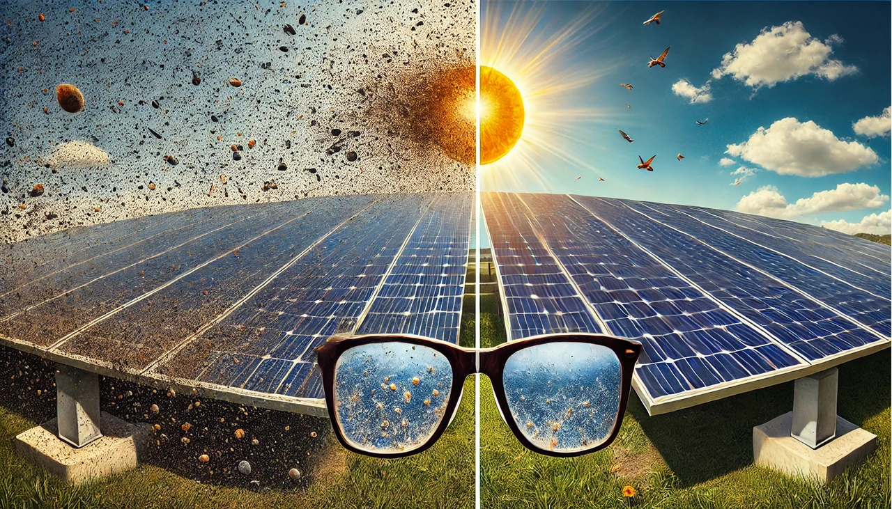 koszos-vs-tiszta-napelem