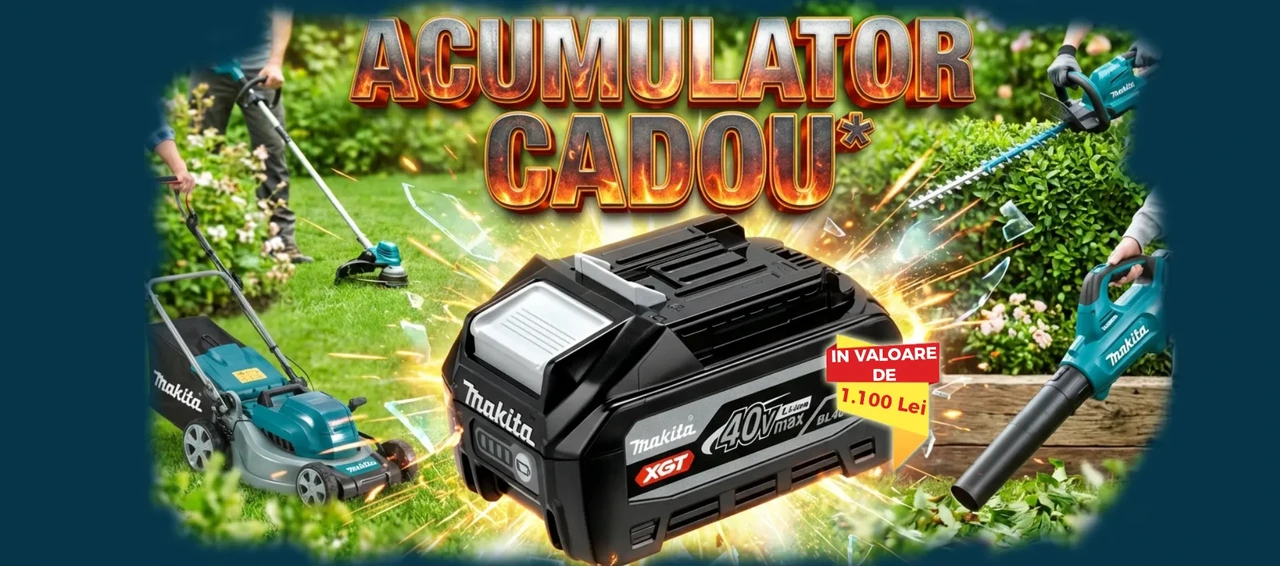 AJÁNDÉK MAKITA XGR BL4040F AKKUMULÁTOR RO 2026