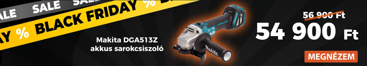 Makita DGA513Z akkus sarokcsiszoló