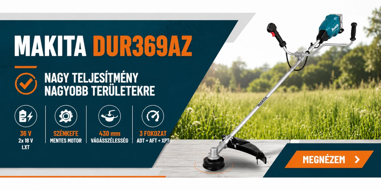 Makita DUR369AZ akkus fűkasza