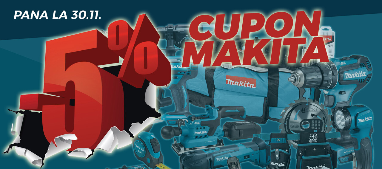 Makita KUPON 5 202511 RO landolokep