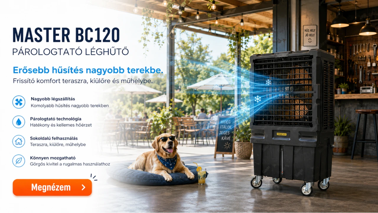 Master BC120 párologtató léghűtő