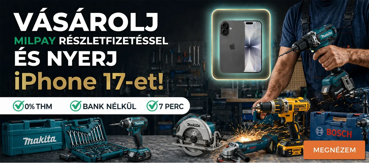 MilPay részletfizetés 202605 IPHONE17