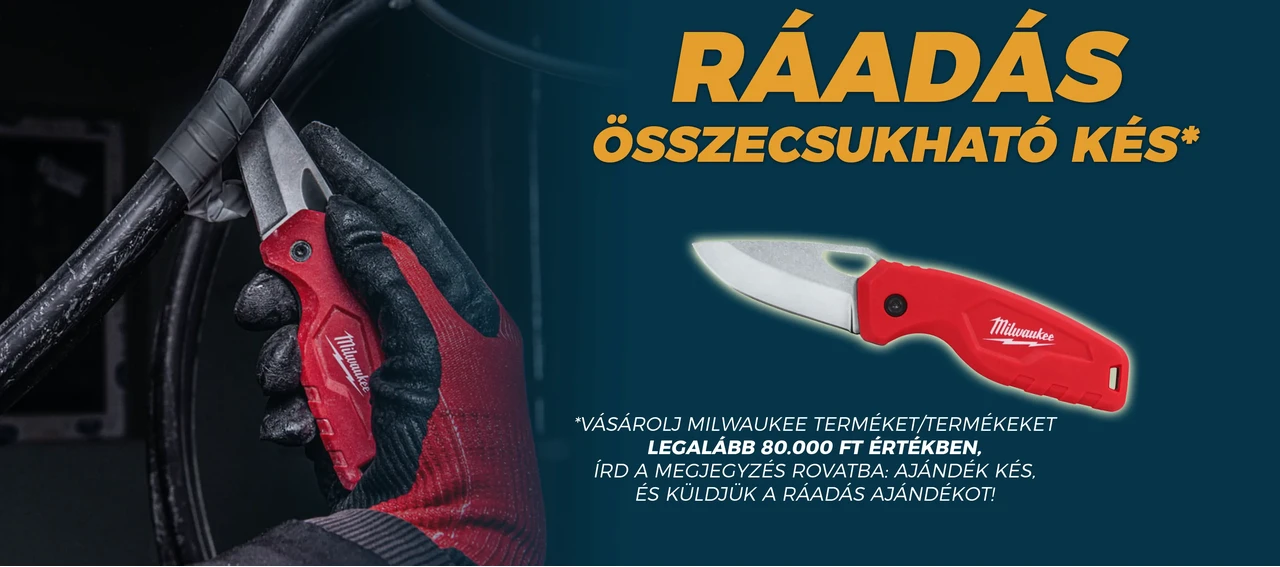 Ajándék Milwaukee kés 202508 HU landolo kep