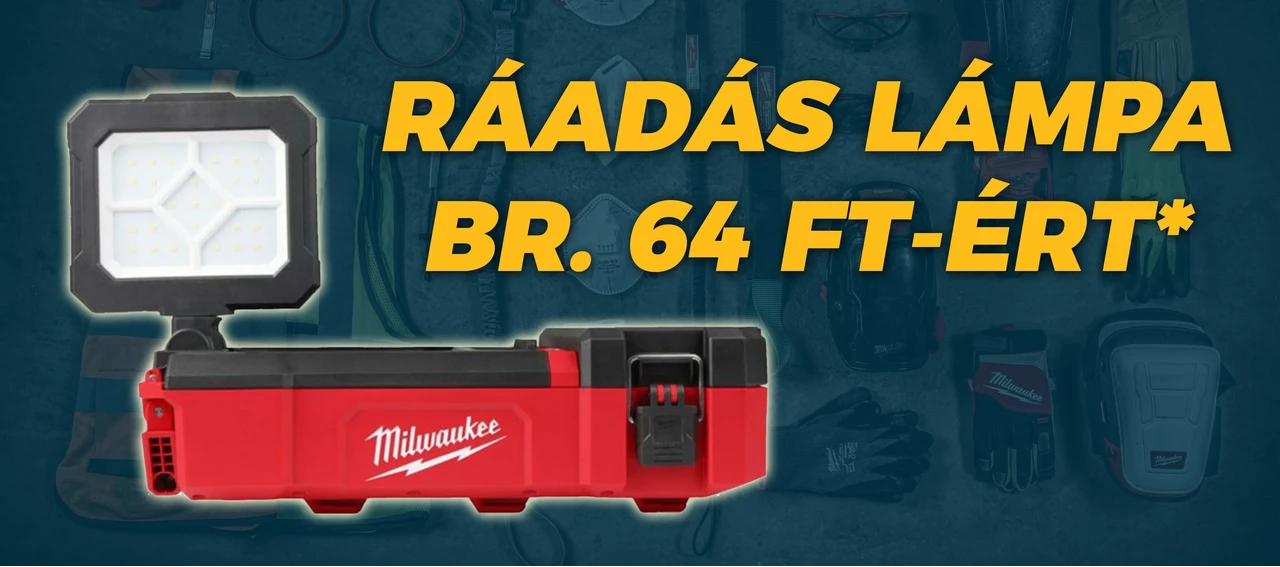 Ráadás Milwaukee lámpa 202509 landolo kép
